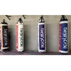 Shinobi Nations Leather Pro 6 Ft Banana Punching Bag - MMA Factory -Sports - Boxing hangingbags11 1080