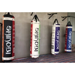 Shinobi Nations Leather Pro 6 Ft Banana Punching Bag - MMA Factory -Sports - Boxing hangingbags2 1080