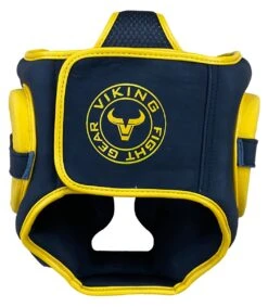 Viking Immortal Matte Leather Head Gear - MMA Factory -Sports - Boxing head guard 5 1