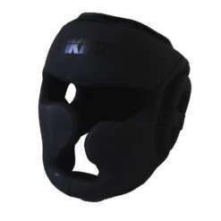 Viking Immortal Matte Leather Head Gear - MMA Factory -Sports - Boxing immo blk blk 3