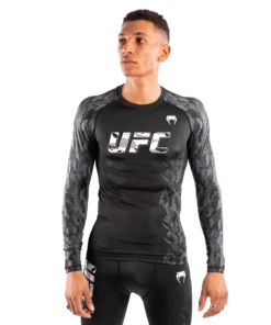 UFC Venum Authentic Fight Week Men's Performance Long Sleeve Rashguard - MMA Factory 8 UFC Venum Authentic Fight Week Men's Performance Long Sleeve Rashguard - MMA Factory -Sports - Boxing kb 1