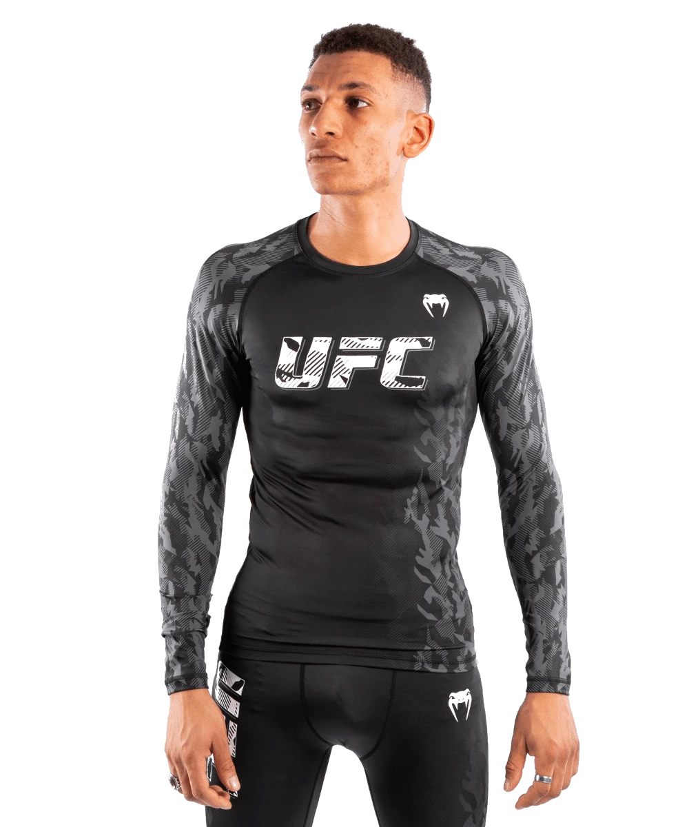 UFC Venum Authentic Fight Week Men's Performance Long Sleeve Rashguard - MMA Factory 5 UFC Venum Authentic Fight Week Men's Performance Long Sleeve Rashguard - MMA Factory - Image 3