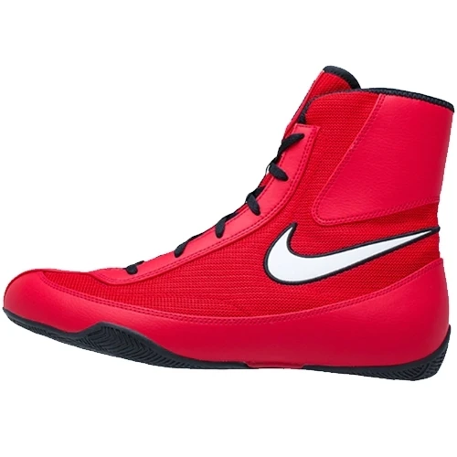 Nike Machomai 2 Boxing Shoes - Red/White - MMA Factory 3 Nike Machomai 2 Boxing Shoes - Red/White - MMA Factory