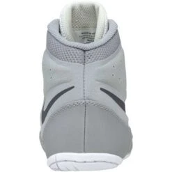 Nike Fury Wrestling Shoes - White/Grey - MMA Factory -Sports - Boxing nike fury grey grey back 3 8