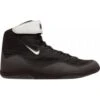 Nike Inflict 3 Wrestling Shoes - Black/Metallic Silver - MMA Factory