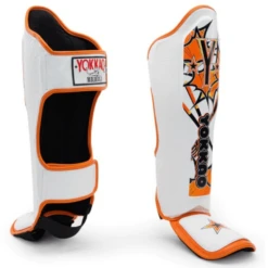Yokkao Pad Thai Shin Guards - MMA Factory 9 Yokkao Pad Thai Shin Guards - MMA Factory -Sports - Boxing pad thai shinguards white 3 1000