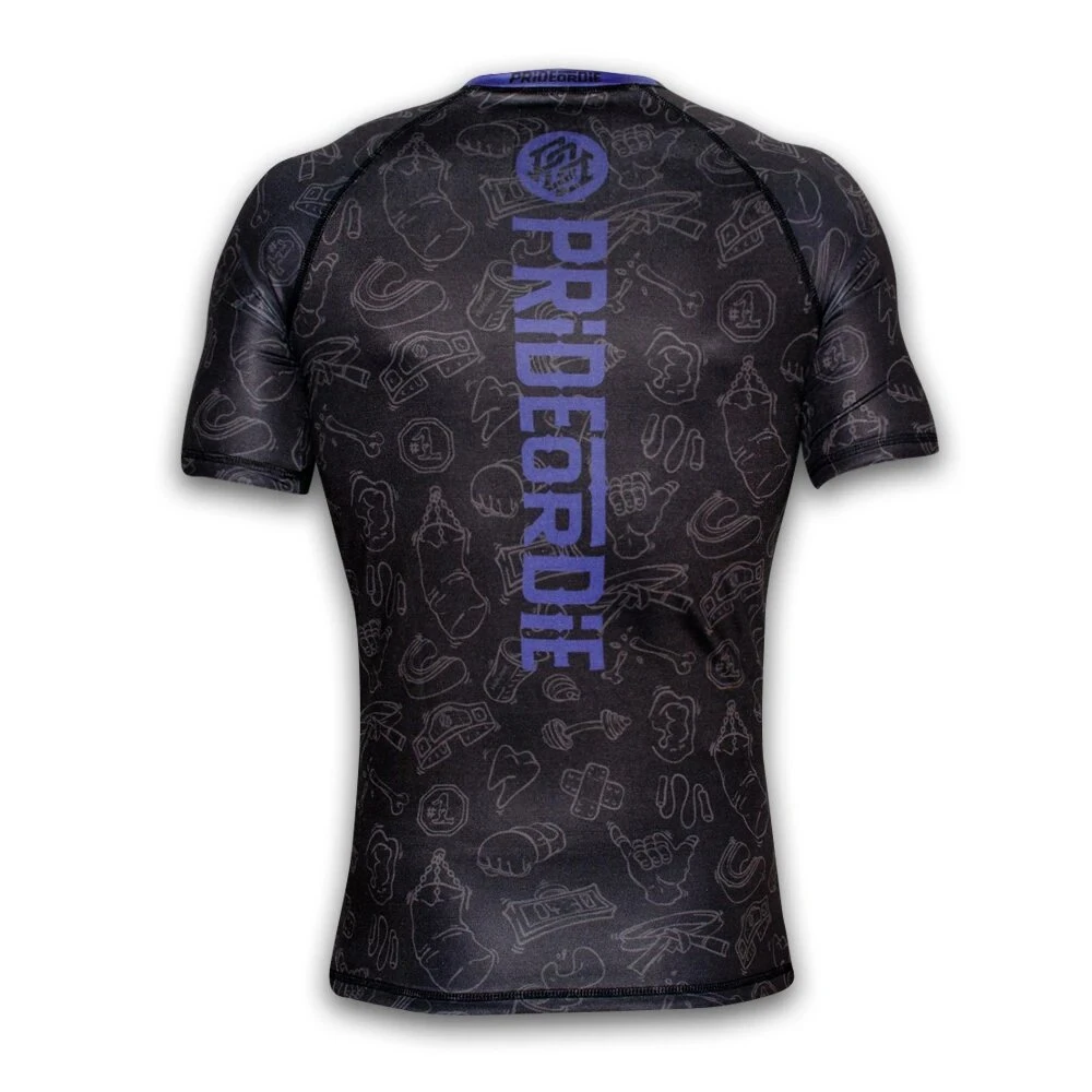 Pride Or Die Fight Life Rashguard - MMA Factory 4 Pride Or Die Fight Life Rashguard - MMA Factory - Image 2