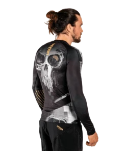 Venum Skull Rashguard - Long Sleeve - MMA Factory -Sports - Boxing rash ls skull black sd 05 1 1080x 1