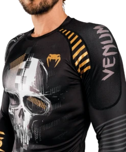 Venum Skull Rashguard - Long Sleeve - MMA Factory -Sports - Boxing rash ls skull black sd 07 1 1080x 1