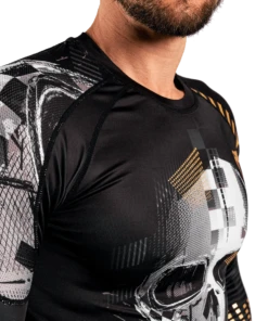 Venum Skull Rashguard - Long Sleeve - MMA Factory -Sports - Boxing rash ls skull black sd 08 1 900x 1