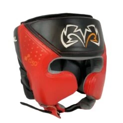 RIVAL RHG10 INTELLI-SHOCK TRAINING HEADGEAR - MMA Factory -Sports - Boxing rhg10 black red 2048x 1