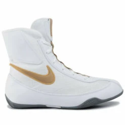 Nike Machomai 2 Boxing Shoes - White/Gold - MMA Factory -Sports - Boxing s l500 1 1
