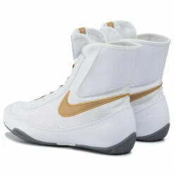 Nike Machomai 2 Boxing Shoes - White/Gold - MMA Factory -Sports - Boxing s l500 1 1 1
