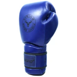 Viking Savage Leather Wrist Locking Boxing Gloves - MMA Factory -Sports - Boxing savage2 1000 blu 4