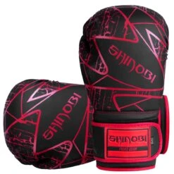 Shinobi RPG Boxing Glove - MMA Factory -Sports - Boxing shrpgbgblkred2 1