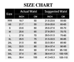 Viking Latex Waist Trainer - MMA Factory -Sports - Boxing sizing chart wait trainer 1