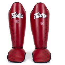 Fairtex Shin Guards - SP5 - MMA Factory -Sports - Boxing sp5 red 2 4
