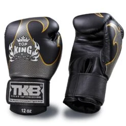 Top King Empower Boxing Gloves - MMA Factory -Sports - Boxing tkbgem 01 bk sv 2400x 2