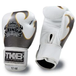 Top King Empower Boxing Gloves - MMA Factory -Sports - Boxing tkbgem 01 wh sv 2400x 2