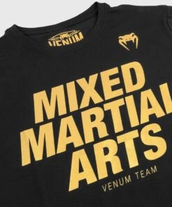 Venum MMA VT T-Shirt - MMA Factory -Sports - Boxing ts vt mma black gold hd 06 1080x