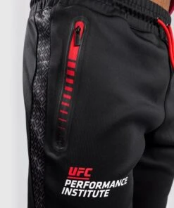 UFC Venum Performance Institute Joggers - MMA Factory -Sports - Boxing ufc venum performance institute joggers black red 8