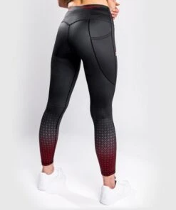UFC Venum Performance Institute Leggings - MMA Factory -Sports - Boxing ufc venum performance institute legging black red 7