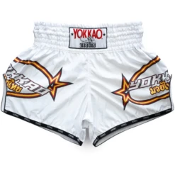 Yokkao Vertical Shorts - MMA Factory 10 Yokkao Vertical Shorts - MMA Factory -Sports - Boxing vertical shorts white 1 1000 1