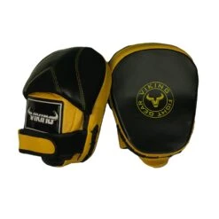Viking Micro Savage Leather Gel Speed Pads - MMA Factory -Sports - Boxing viking microyellow5 2