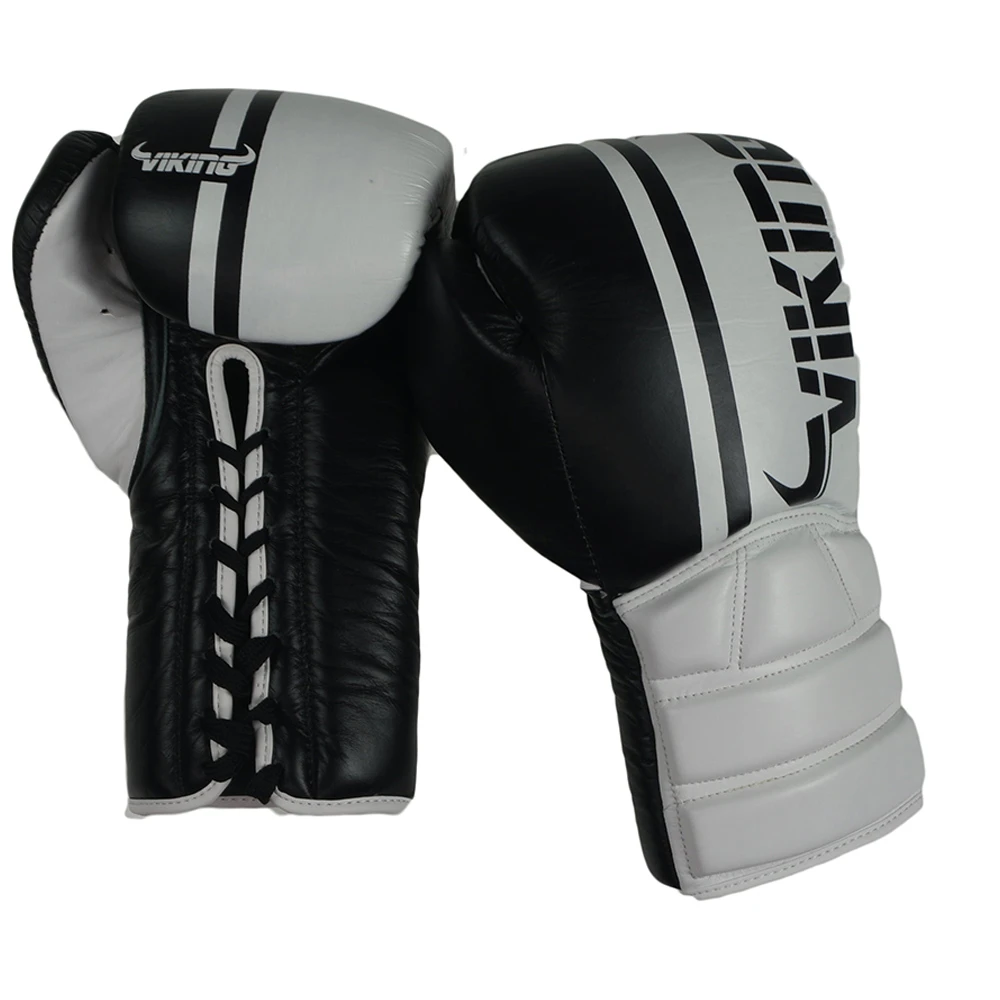 Viking Ivar Pro Lace Up Leather Boxing Gloves - MMA Factory 3 Viking Ivar Pro Lace Up Leather Boxing Gloves - MMA Factory