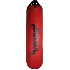 Viking Leather Pro 6FT Banana Punching Bag - MMA Factory -Sports - Boxing vikingred1 1080 2