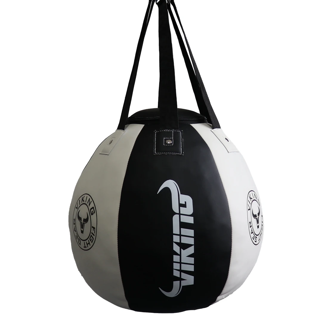 Viking Pro Leather Wrecking Ball Punching Bag - MMA Factory 5 Viking Pro Leather Wrecking Ball Punching Bag - MMA Factory - Image 3