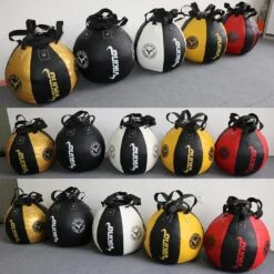 Viking Pro Leather Wrecking Ball Punching Bag - MMA Factory 13 Viking Pro Leather Wrecking Ball Punching Bag - MMA Factory -Sports - Boxing vikingwreckngballyellowgroup1080 1