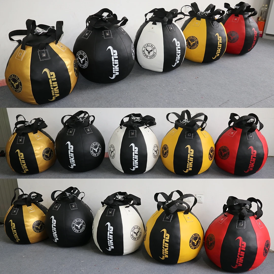 Viking Pro Leather Wrecking Ball Punching Bag - MMA Factory 8 Viking Pro Leather Wrecking Ball Punching Bag - MMA Factory - Image 6