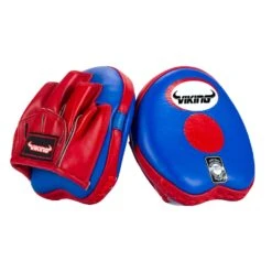 Viking Odin Micro Leather Speed Mitts - MMA Factory -Sports - Boxing vikmicrobluered 1 1000 2