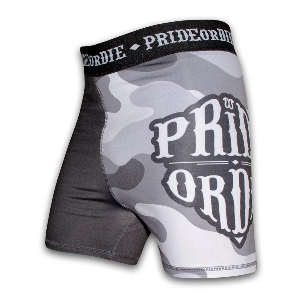 Pride Or Die Reckless Compression Shorts - MMA Factory 3 Pride Or Die Reckless Compression Shorts - MMA Factory