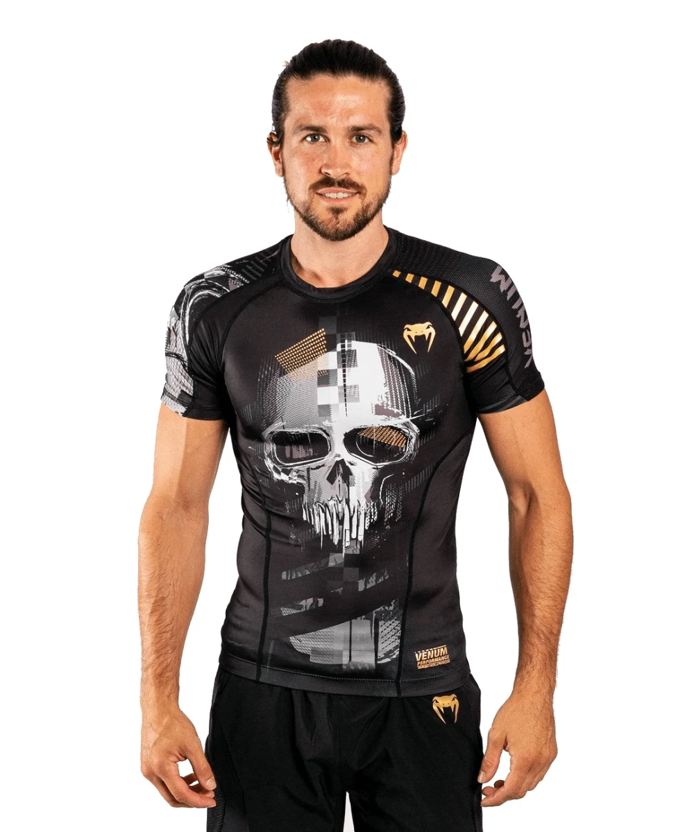 Venum Skull Rashguard - Short Sleeve - MMA Factory - Image 2